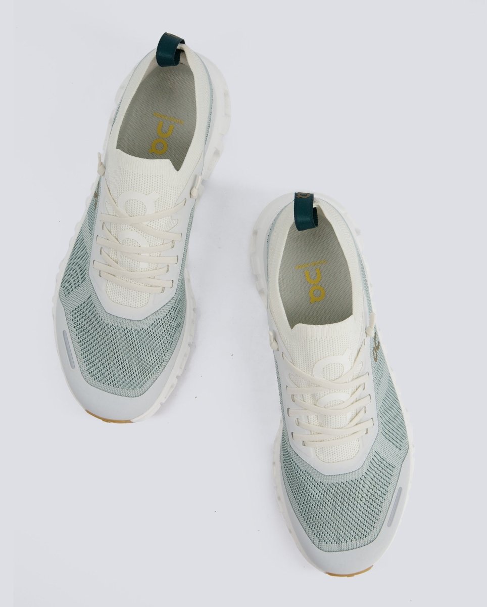 On Cloud 6 Versa Beige y Verde Mujer