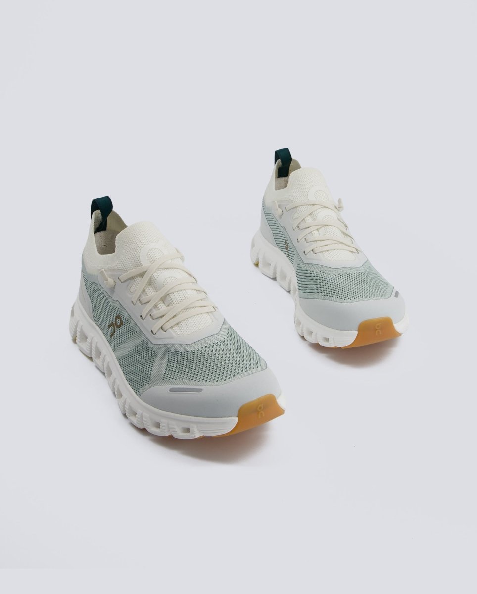 On Cloud 6 Versa Beige y Verde Mujer