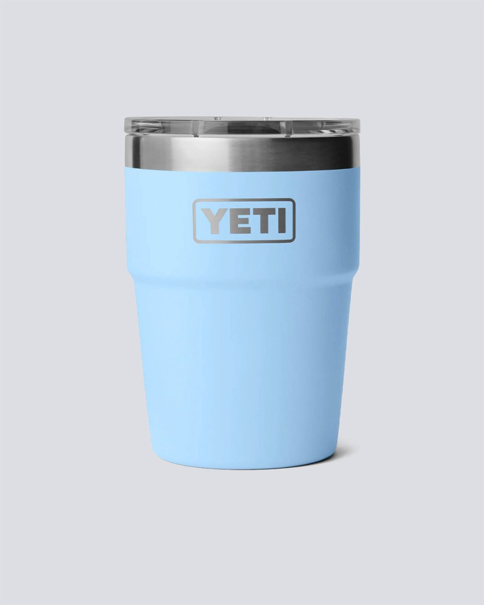 Vaso Yeti Rambler Stackable Azul Claro 16 Oz
