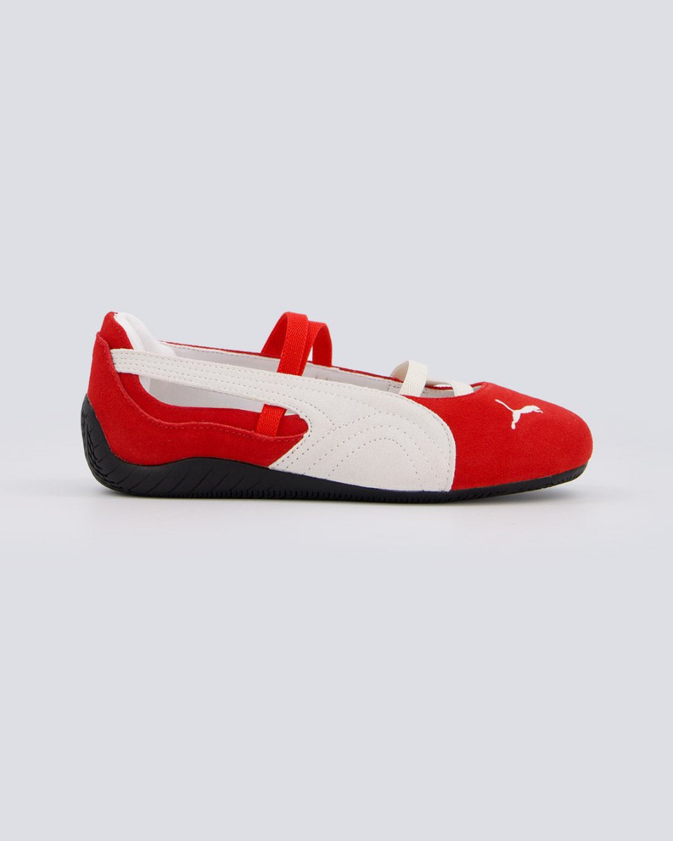 Bailarinas Speedcat Piel Rojo Mujer