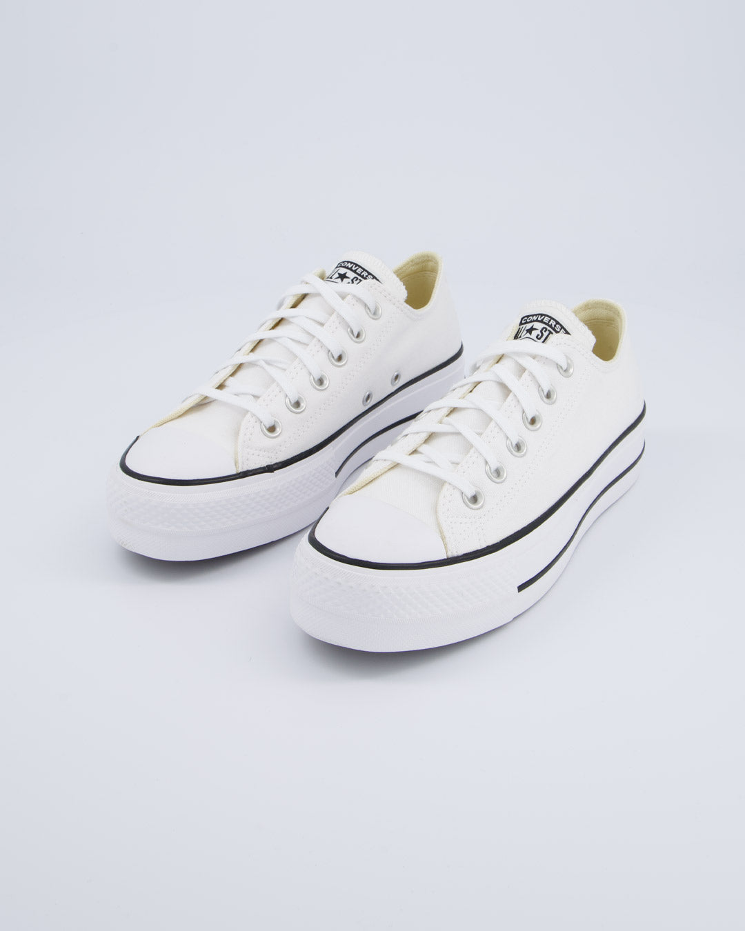 Converse Chuck Taylor All Star Lift Low Blanco Mujer