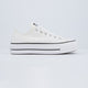 Converse Chuck Taylor All Star Lift Low Blanco Mujer