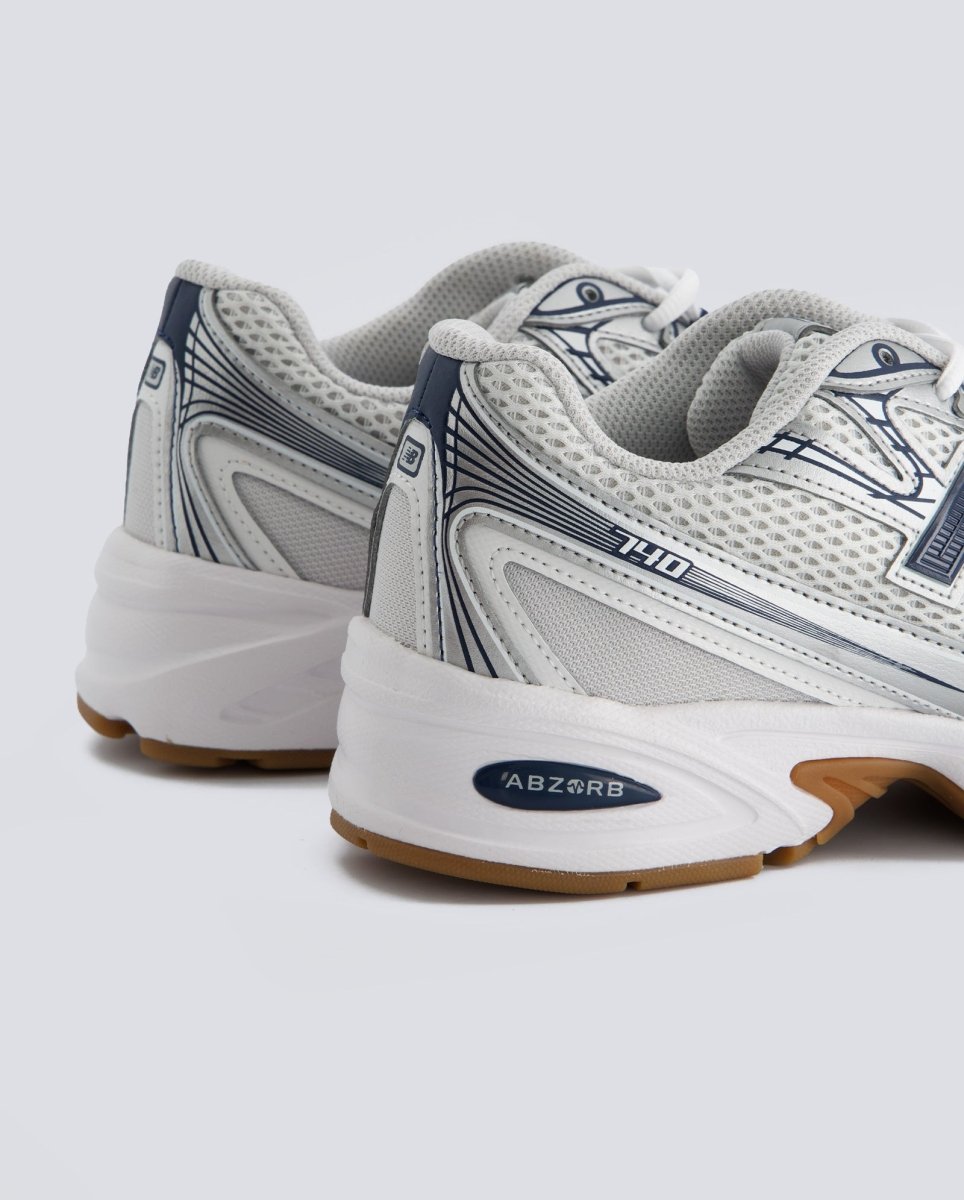 New Balance 740 Plateado y Azul Mujer