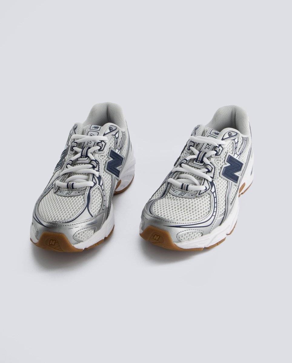 New Balance 740 Plateado y Azul Mujer