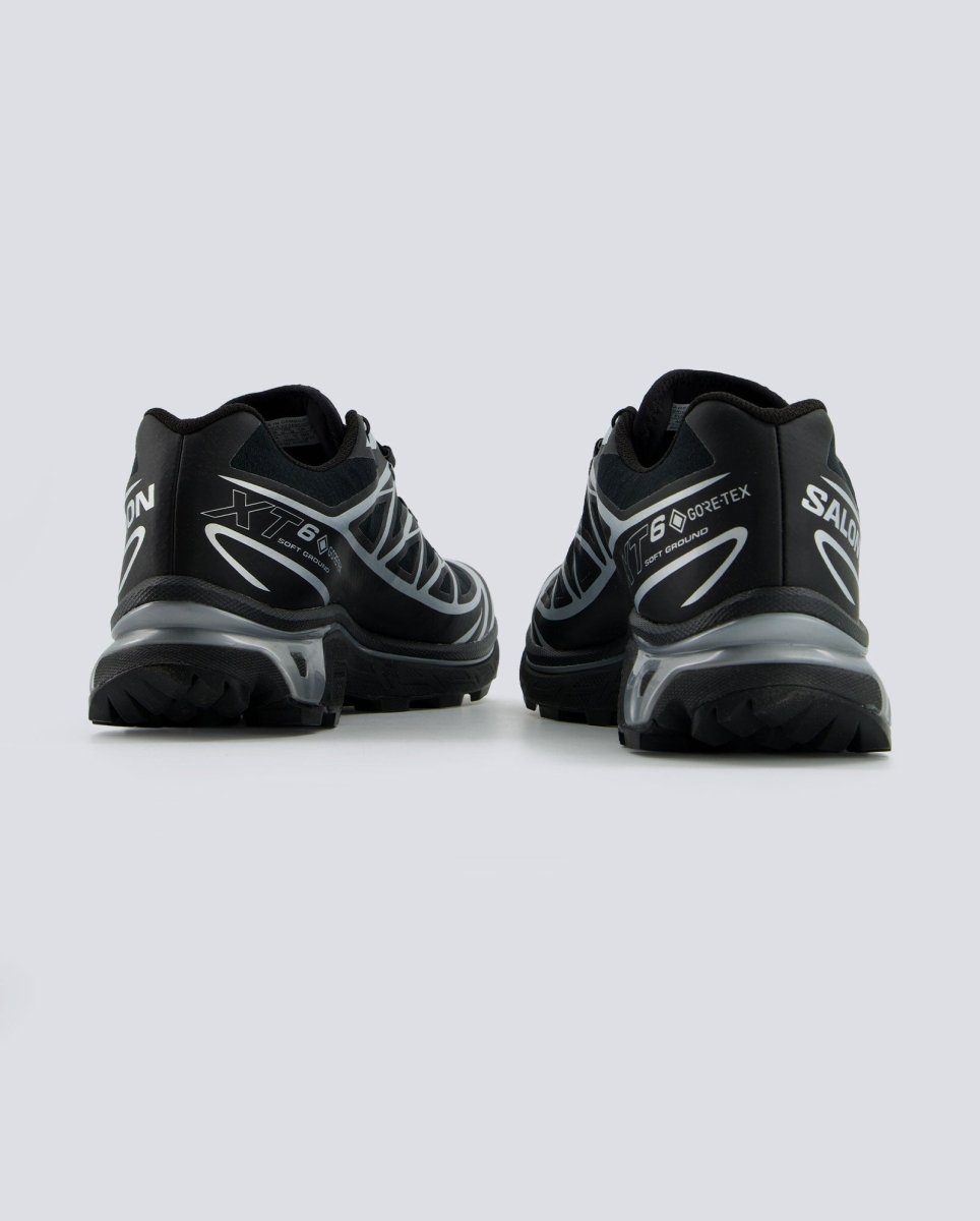 Salomon XT-6 Gore Tex Negro Y Plateado Mujer