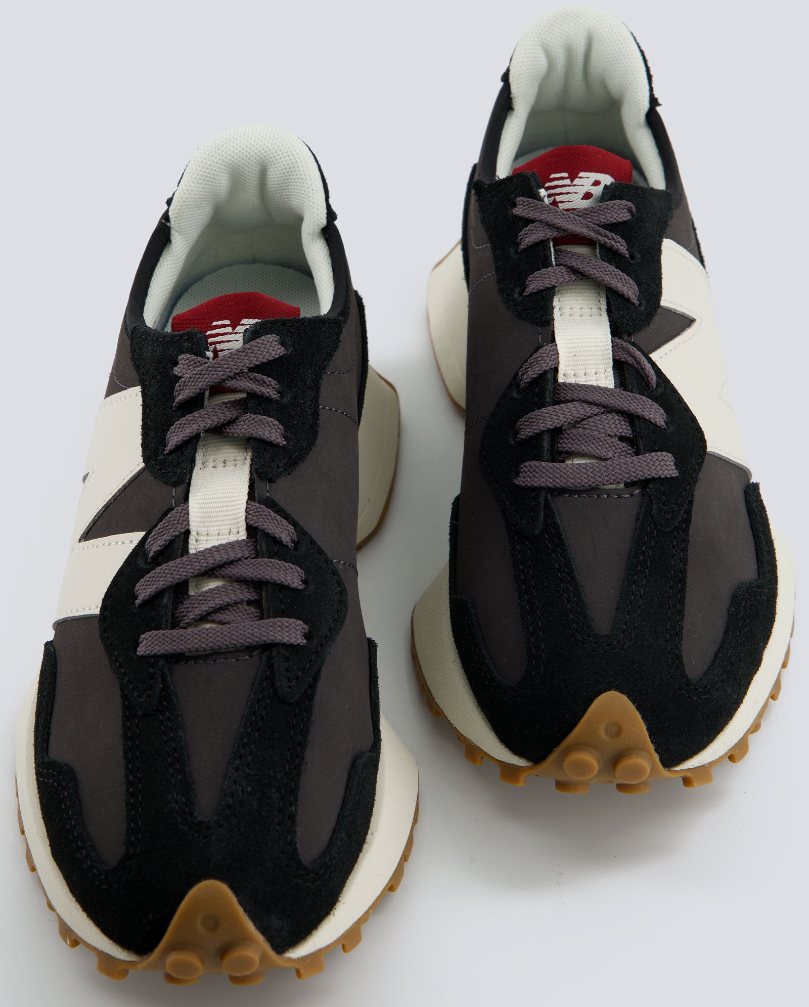 New Balance 327 Negro Y Gris Mujer