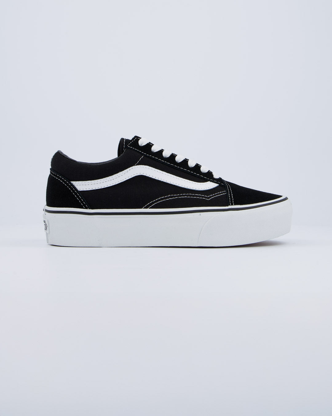 Vans Old Skool Platform Negro Mujer