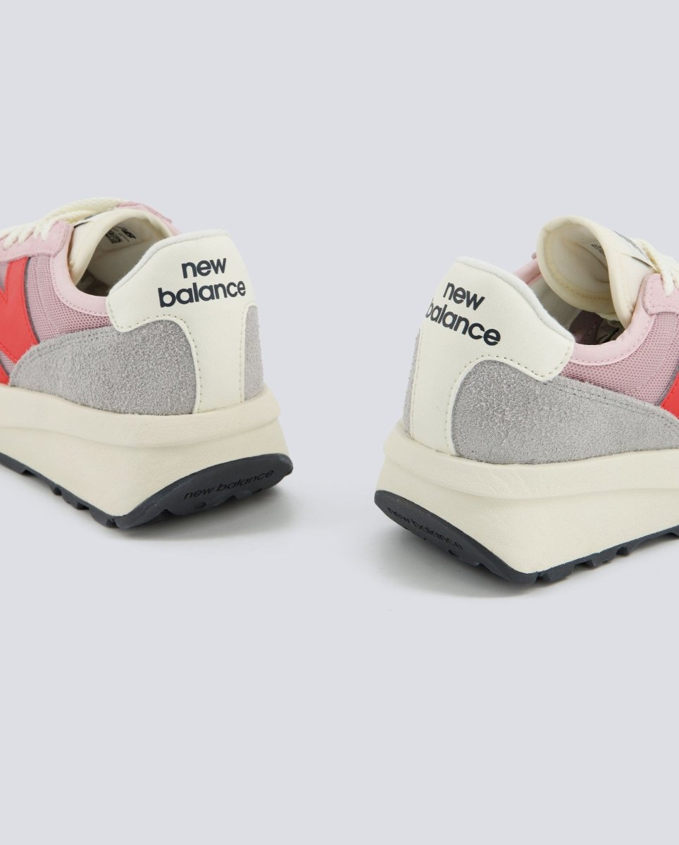 New Balance 370 Gris Y Rosa Mujer