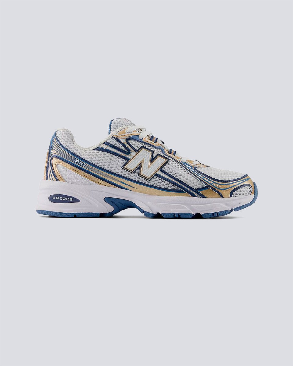 New Balance 740 Azul y Dorado Mujer