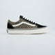 Vans Old Skool Negro Leopardo Mujer