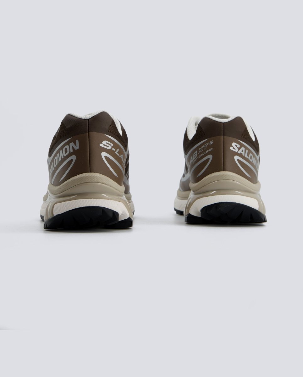 Salomon XT-6 Marrón y Plateado Mujer