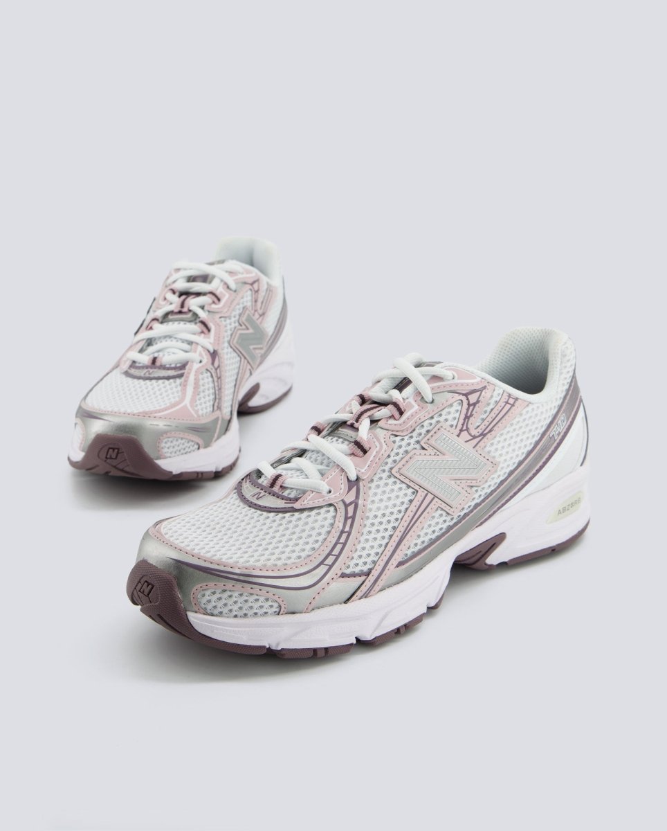New Balance 740 Blanco y Rosa Mujer