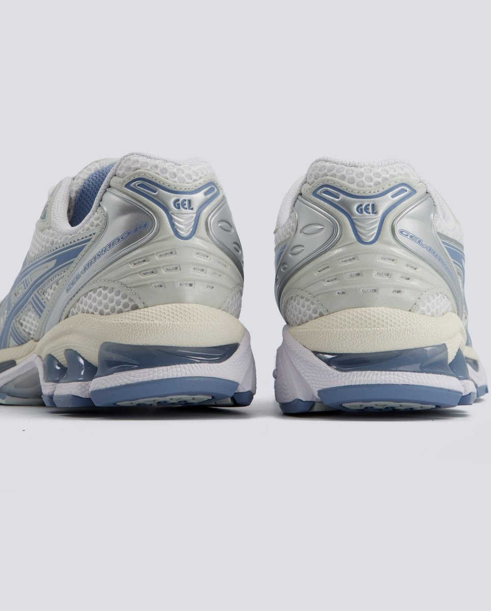 Asics Gel-Kayano 14 Plateado y Azul Mujer