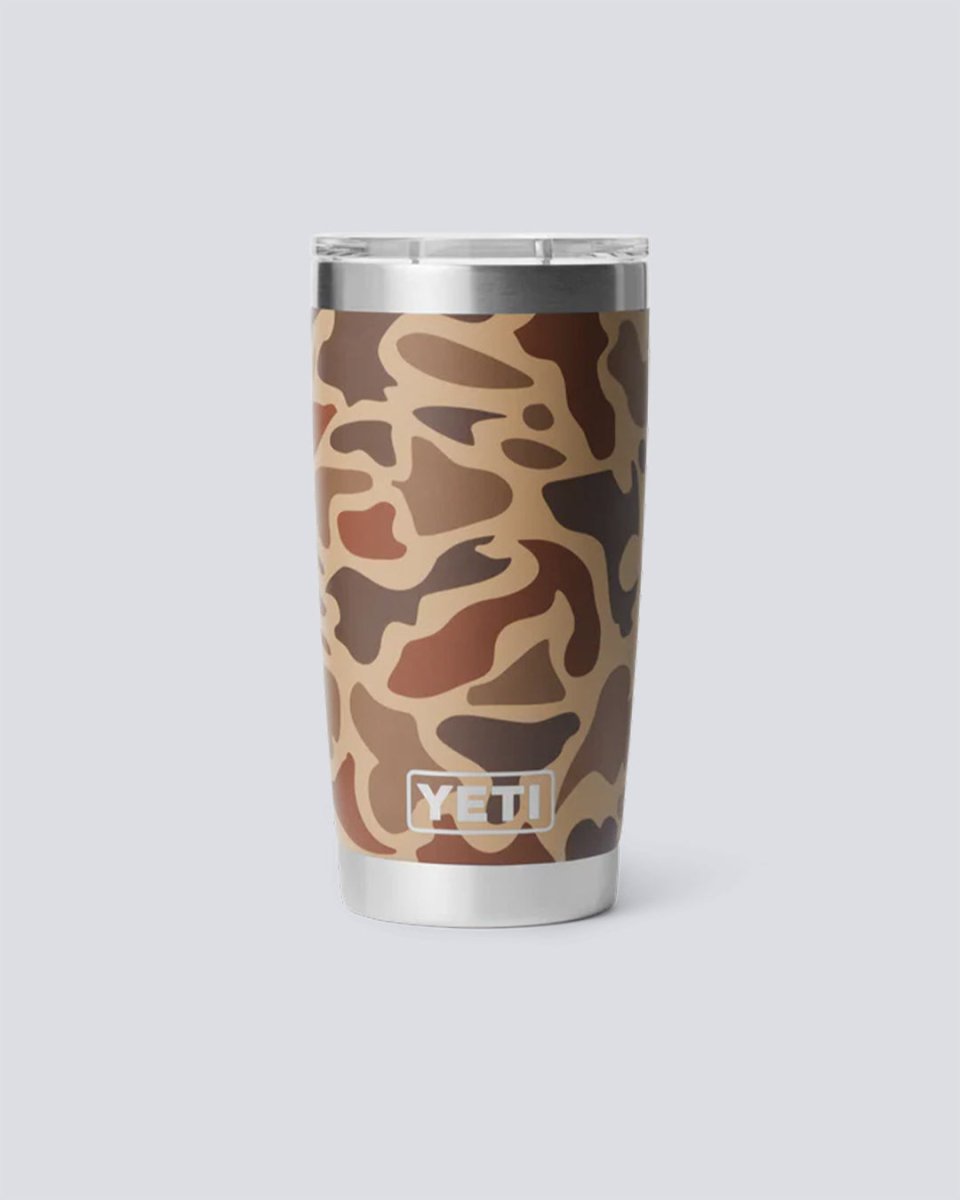 Vaso Yeti Rambler Stackable Marrón Camuflaje 20 Oz