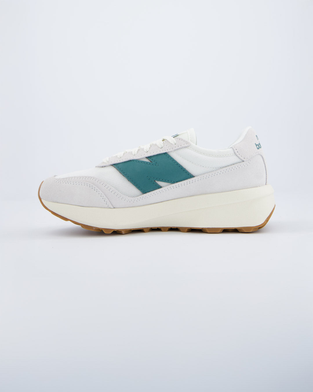 New Balance 370 Blanco Y Verde Hombre