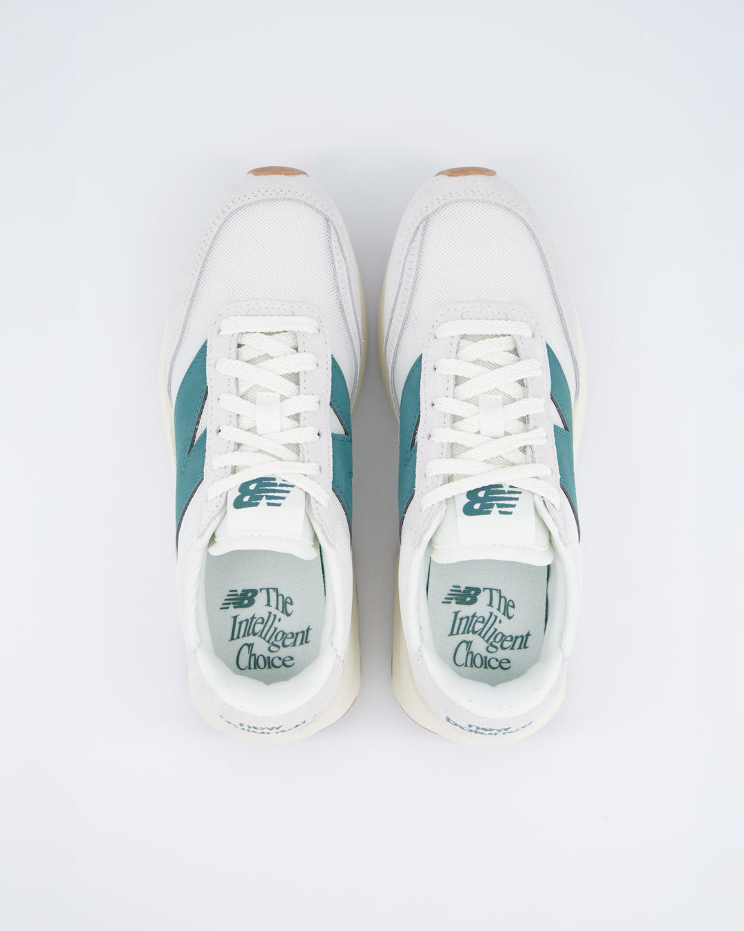New Balance 370 Blanco Y Verde Hombre