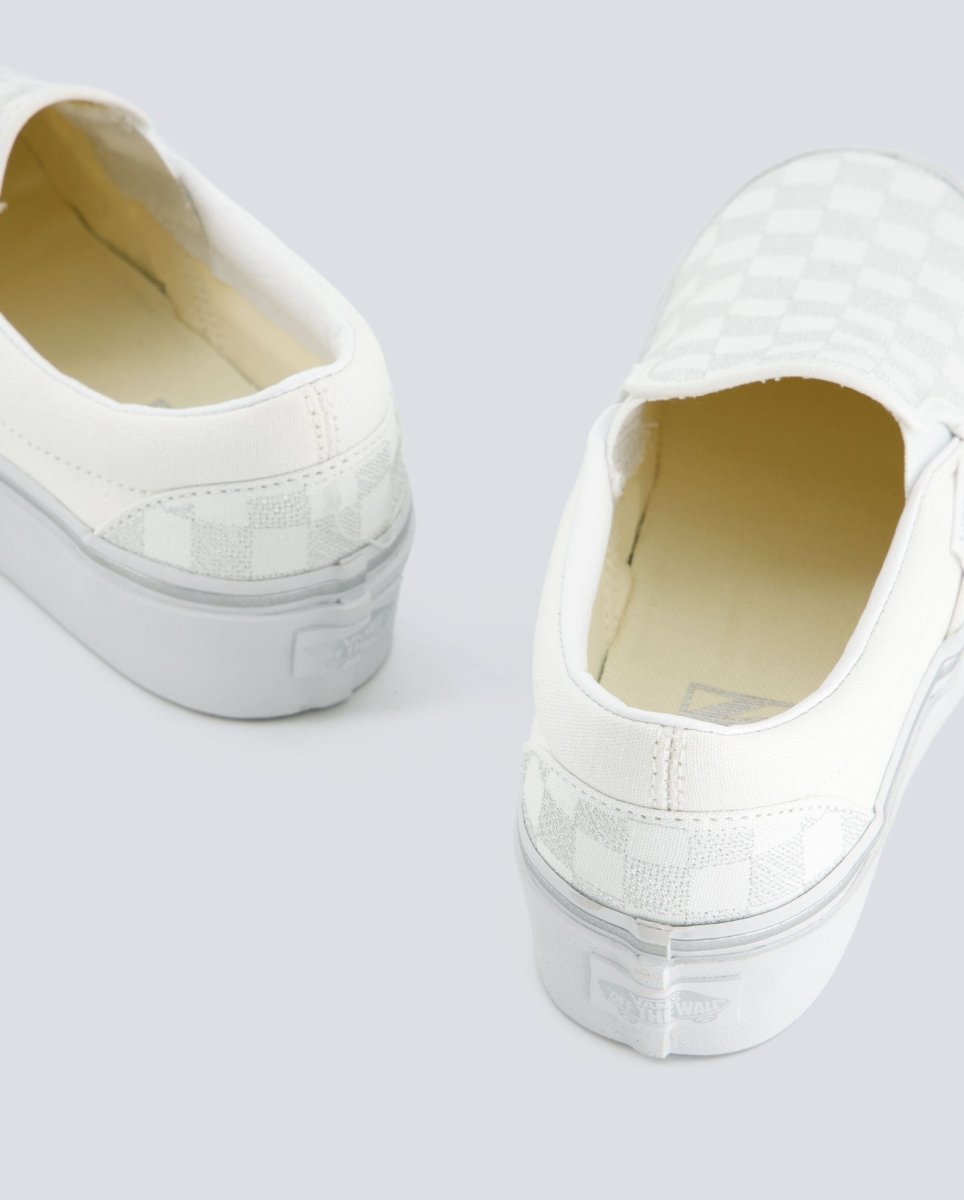 Vans Classic Slip-On Platform Blanco Mujer