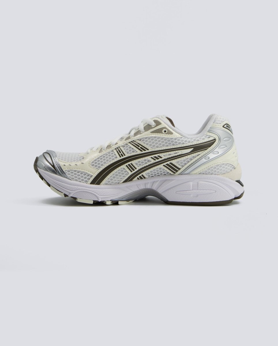 Asics Gel-Kayano 14 Plateado Y Beige Mujer