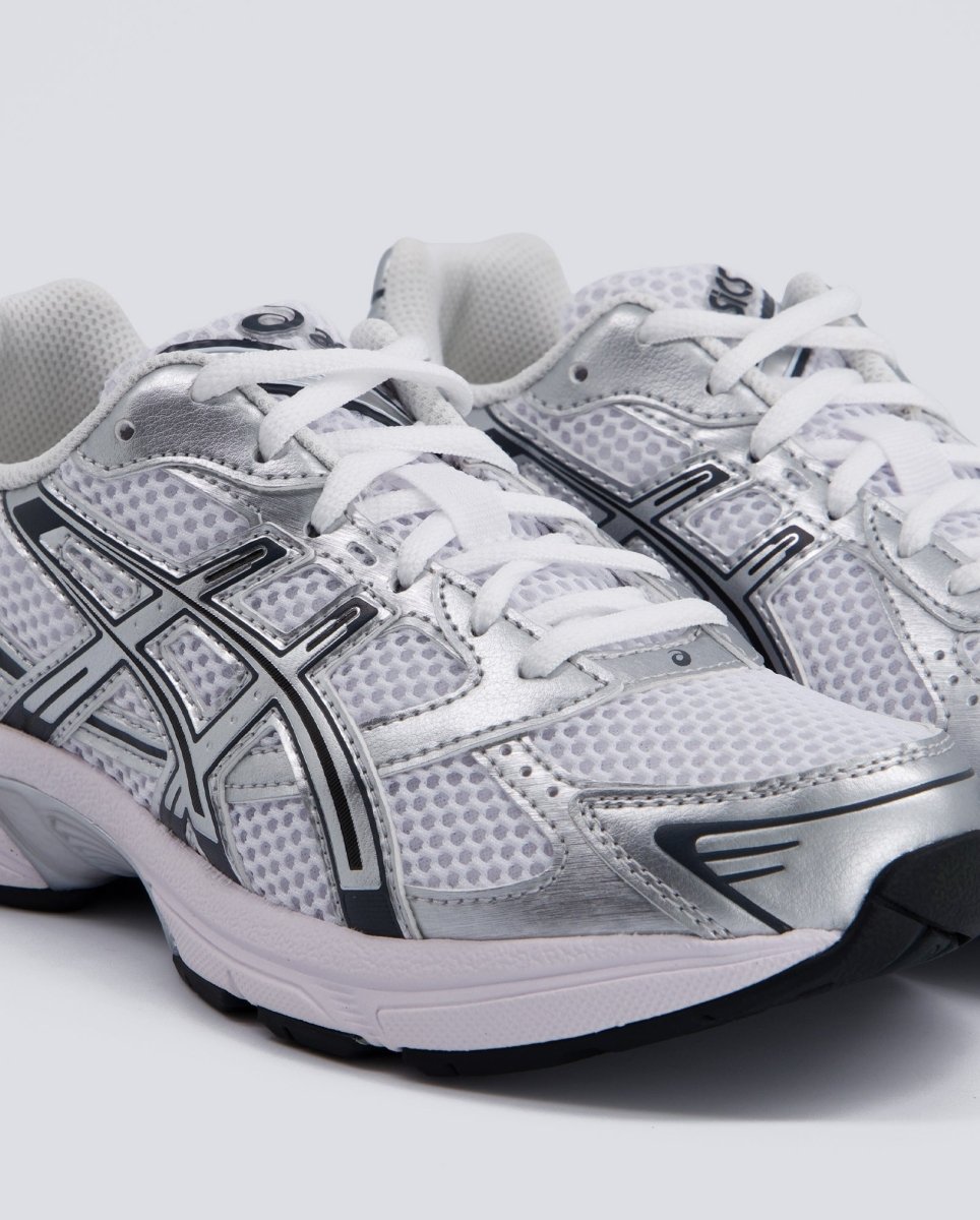 Asics Gel-1130 Blanco Y Plateado Mujer