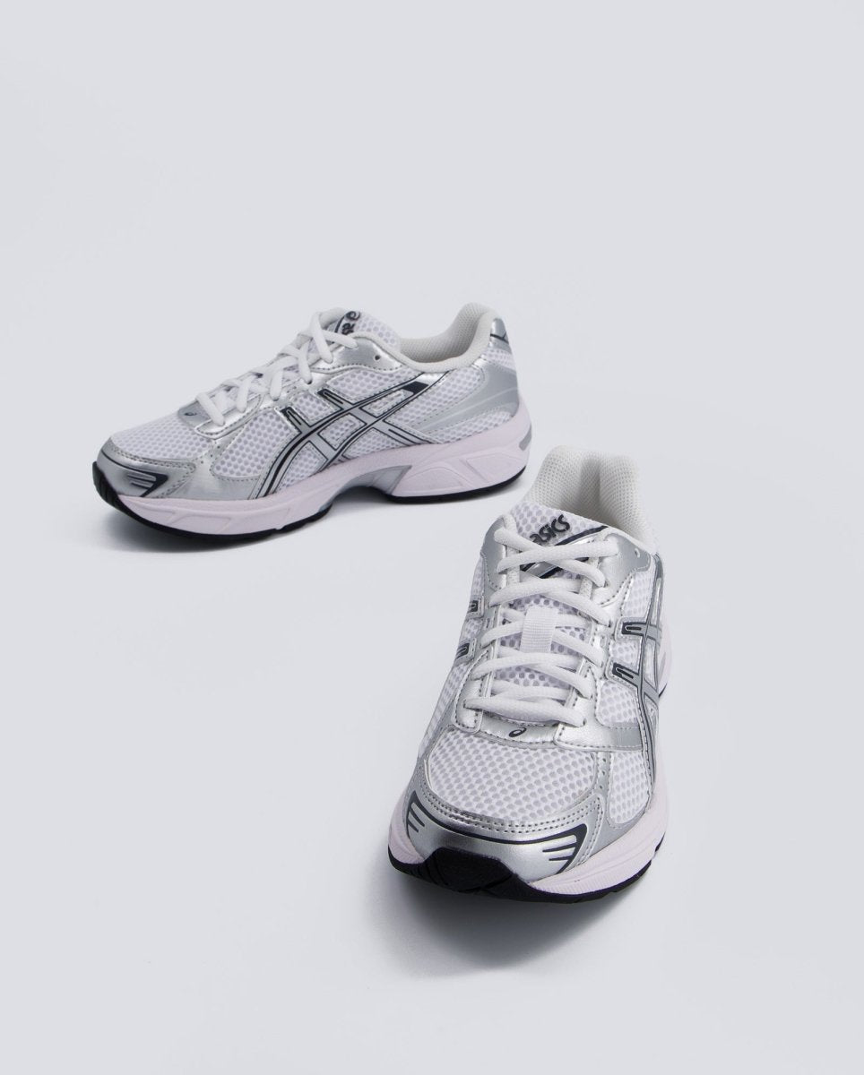 Asics Gel-1130 Blanco Y Plateado Mujer