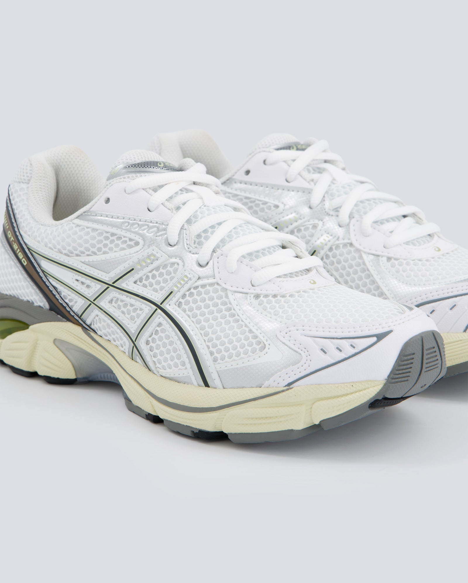 Asics Gt-2160 Blanco Y Plateado Hombre