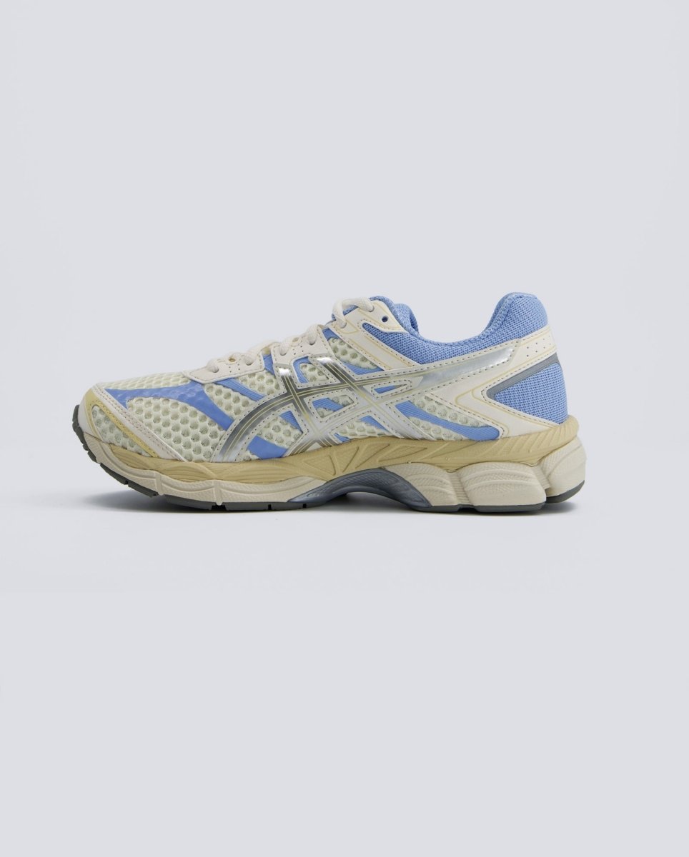 Asics Gel Cumulus 16 Azul Y Beige Mujer