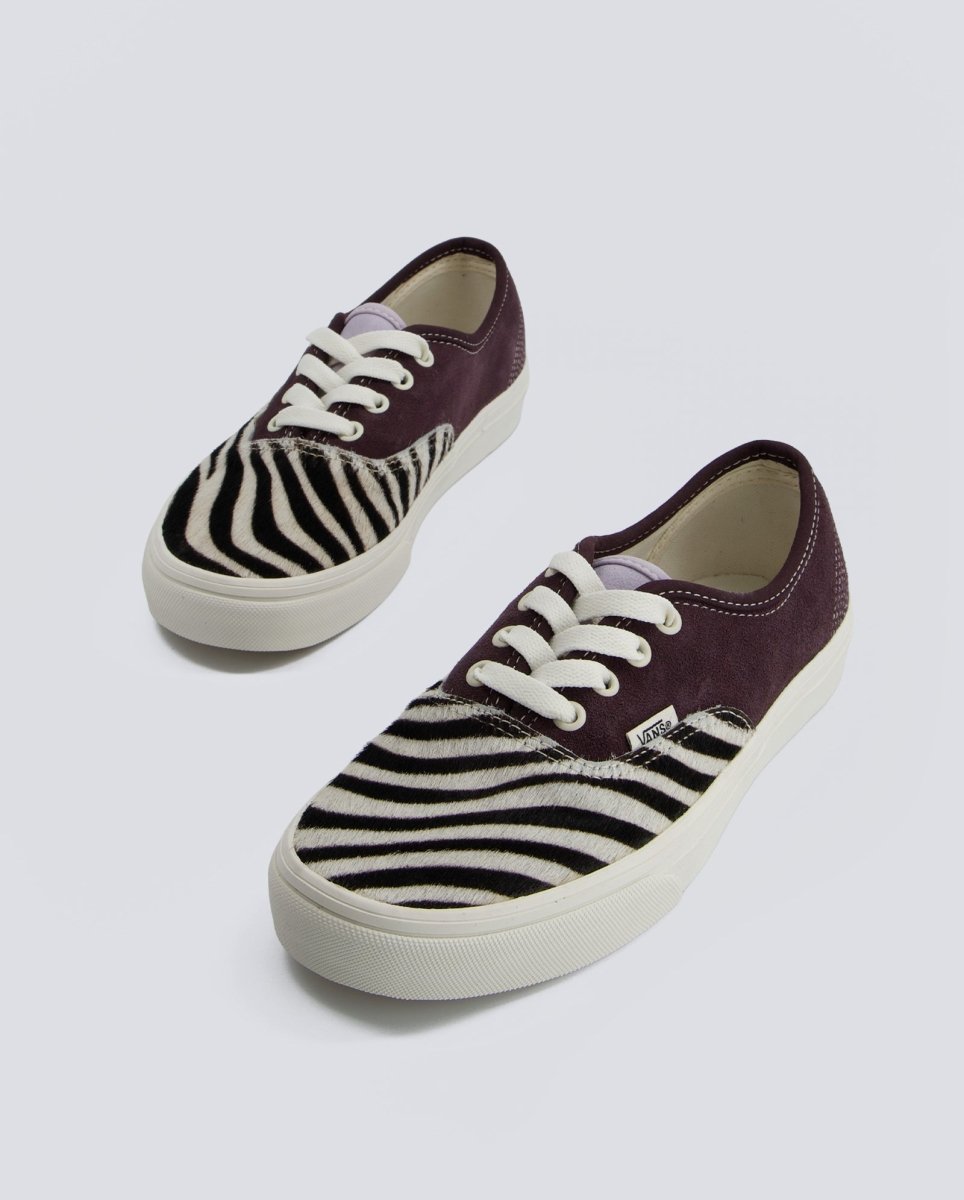 Vans Authentic Zebra Negro Mujer