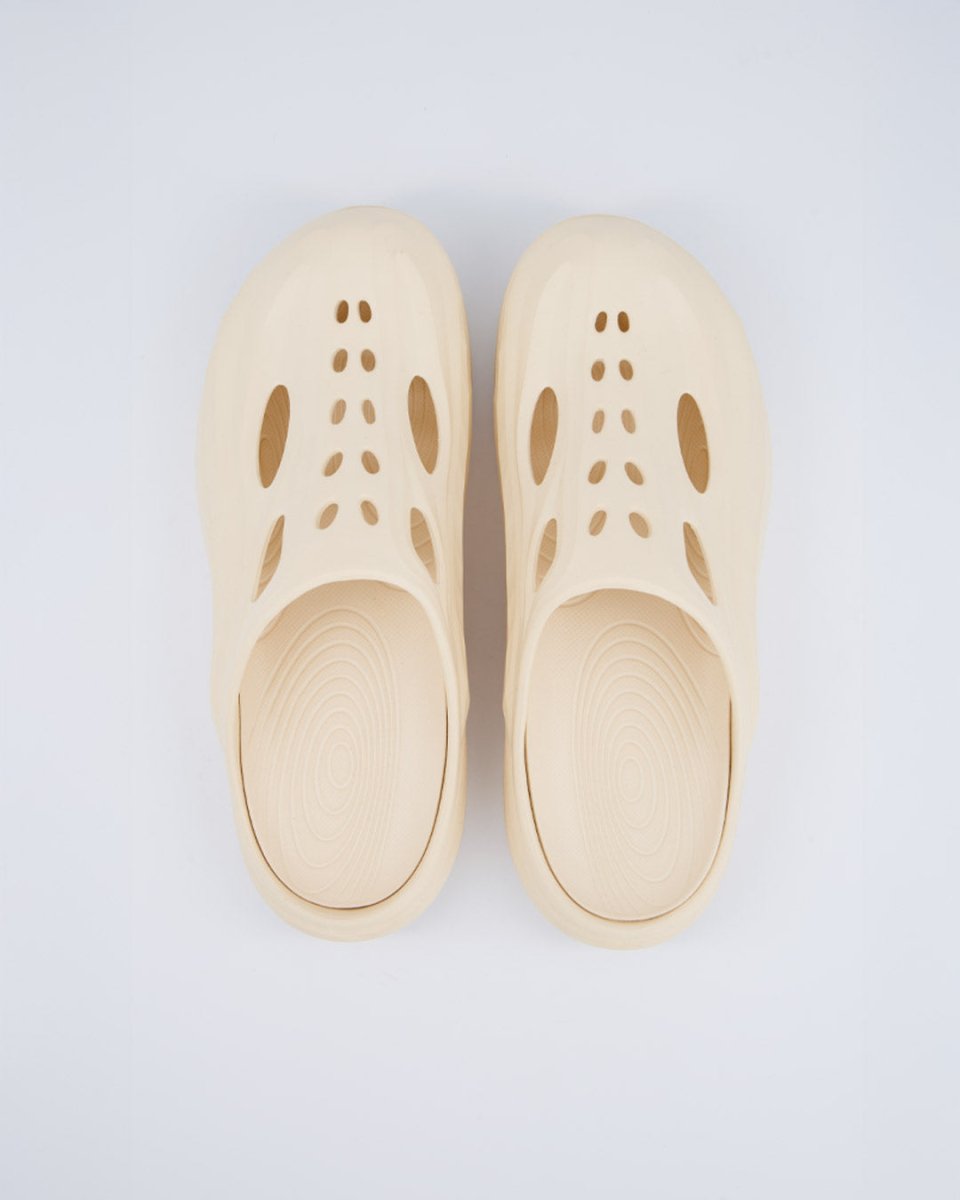 Hoka Ora Recovery Mule Beige Mujer