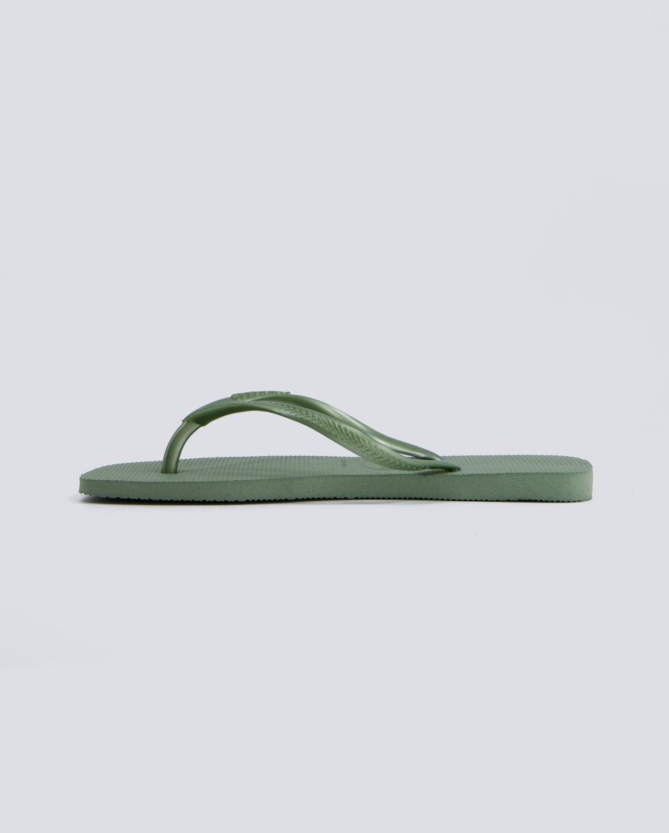 Havaianas Slim Square Verde Mujer