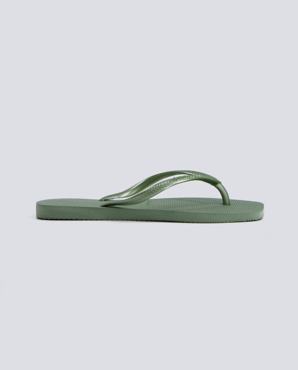 Havaianas Slim Square Verde Mujer