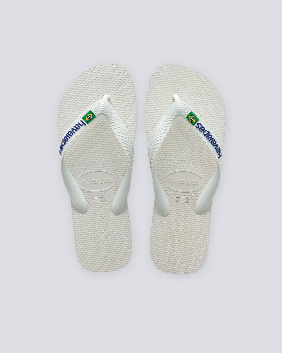 Chanclas Havaianas Brasil Blanco Mujer