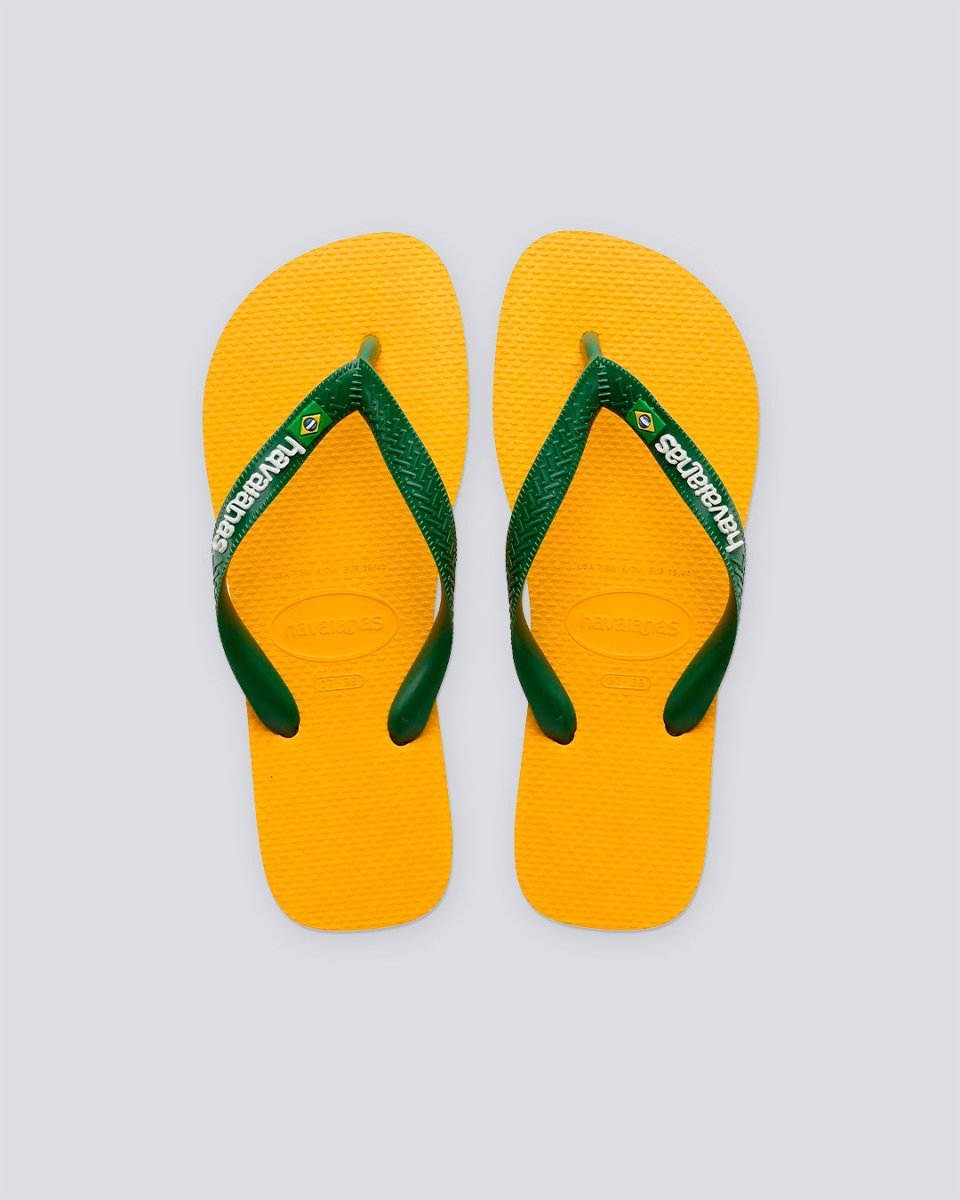 Chanclas Havaianas Brasil Amarillo mujer