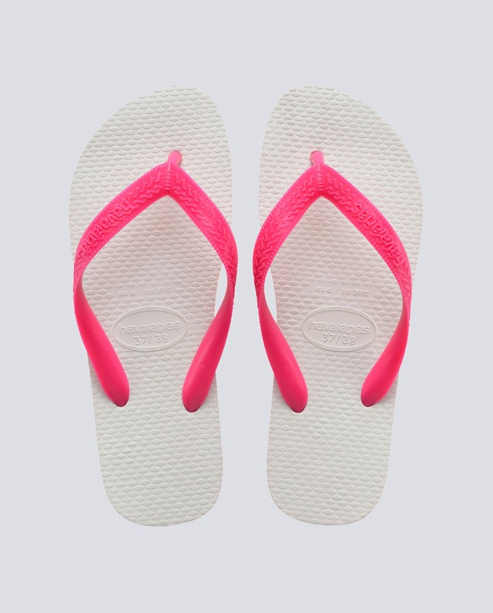 Havaianas Tradi 2.0 Blancas y Rosas Mujer