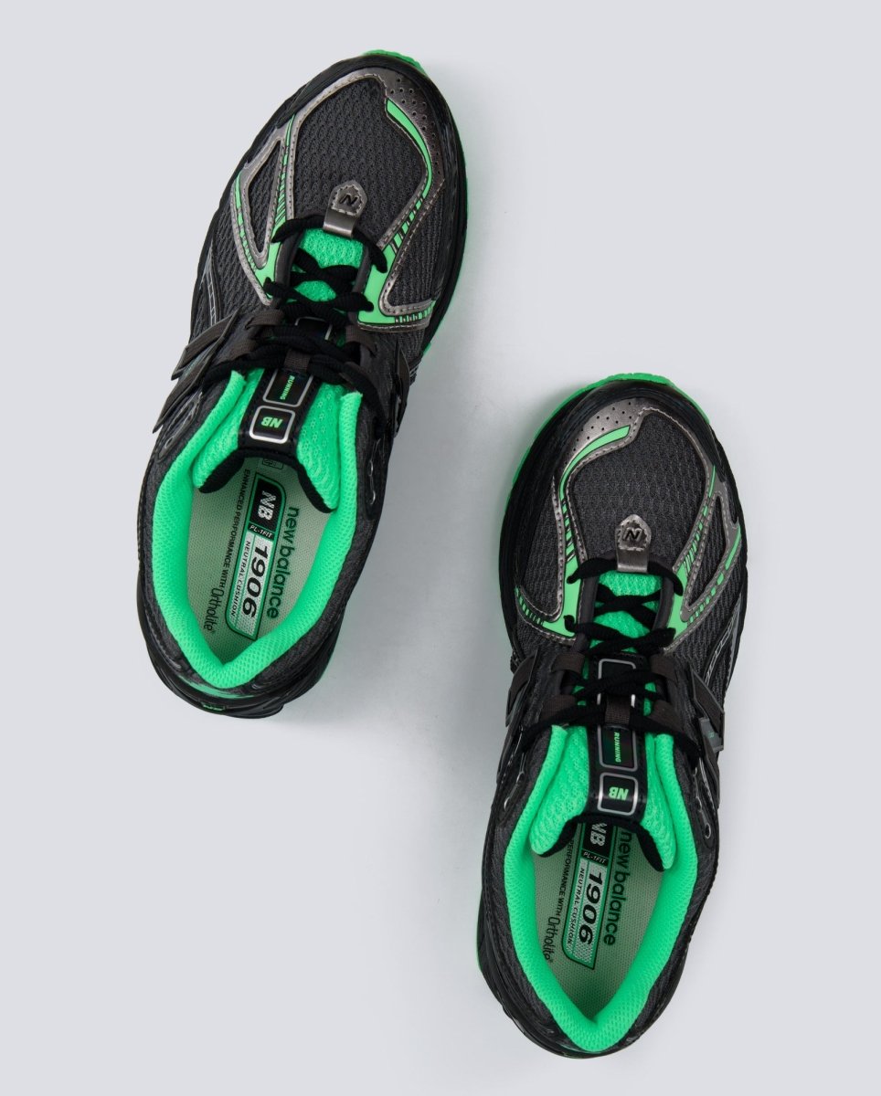 New Balance 1906R Negro Y Verde Hombre