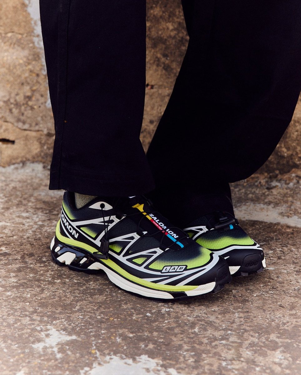 Salomon Xt-6 Skyline Negro Y Verde Hombre