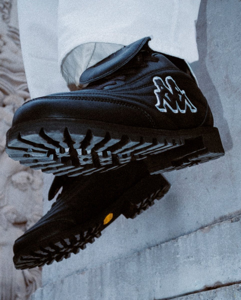 Kappa Authentic Pulse Vibram Negro Hombre