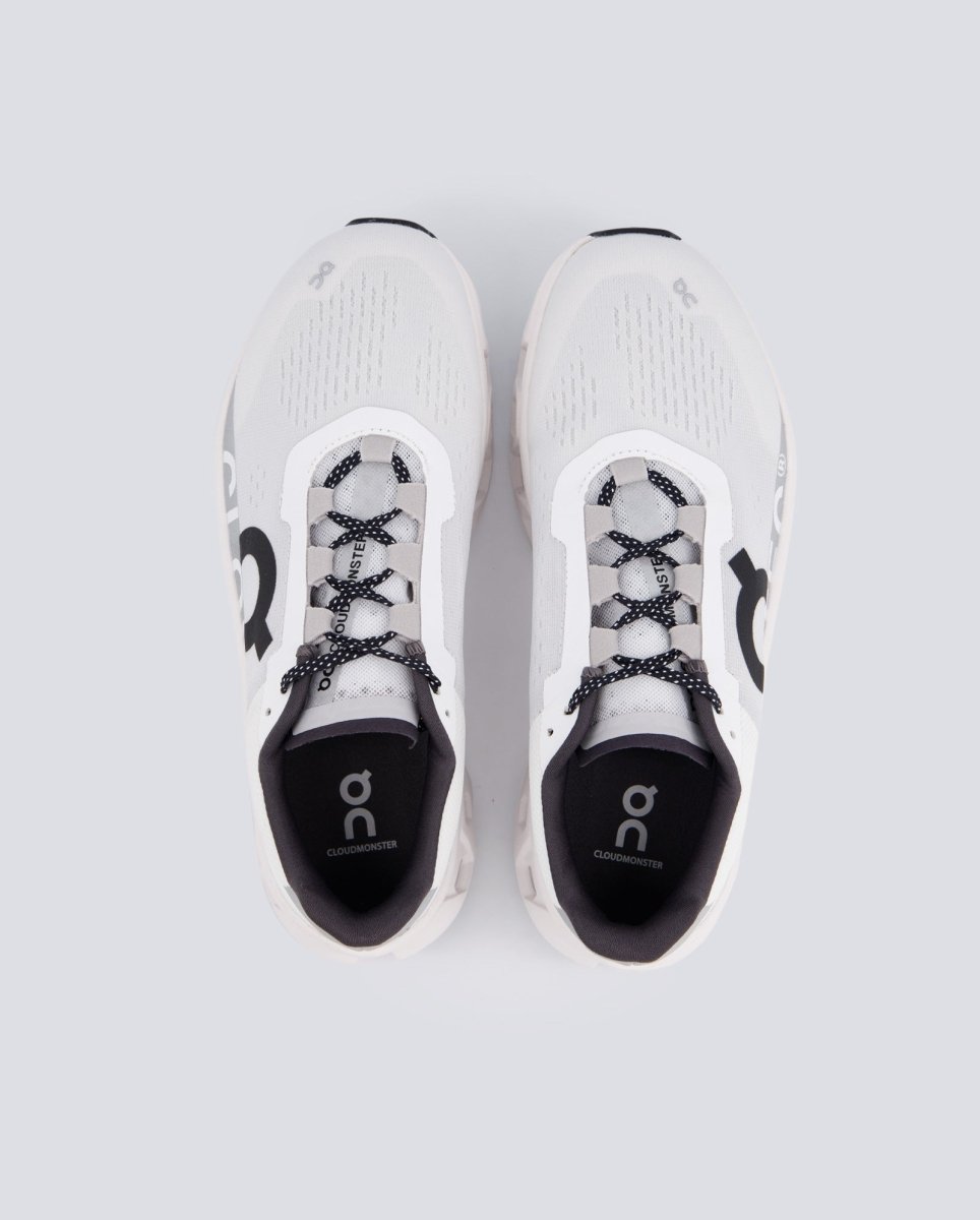 On Cloudmonster Blanco Y Gris Hombre