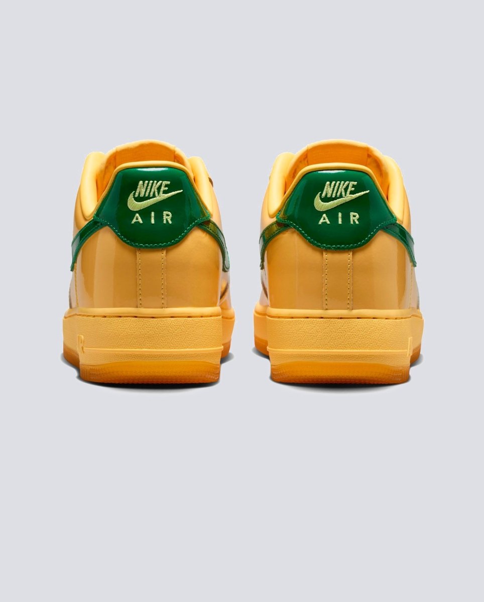 Nike Air Force 1 Low Patente Leather Amarillo Hombre