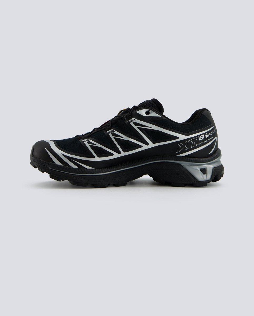 Salomon XT-6 Gore Tex Negro Y Plateado Hombre