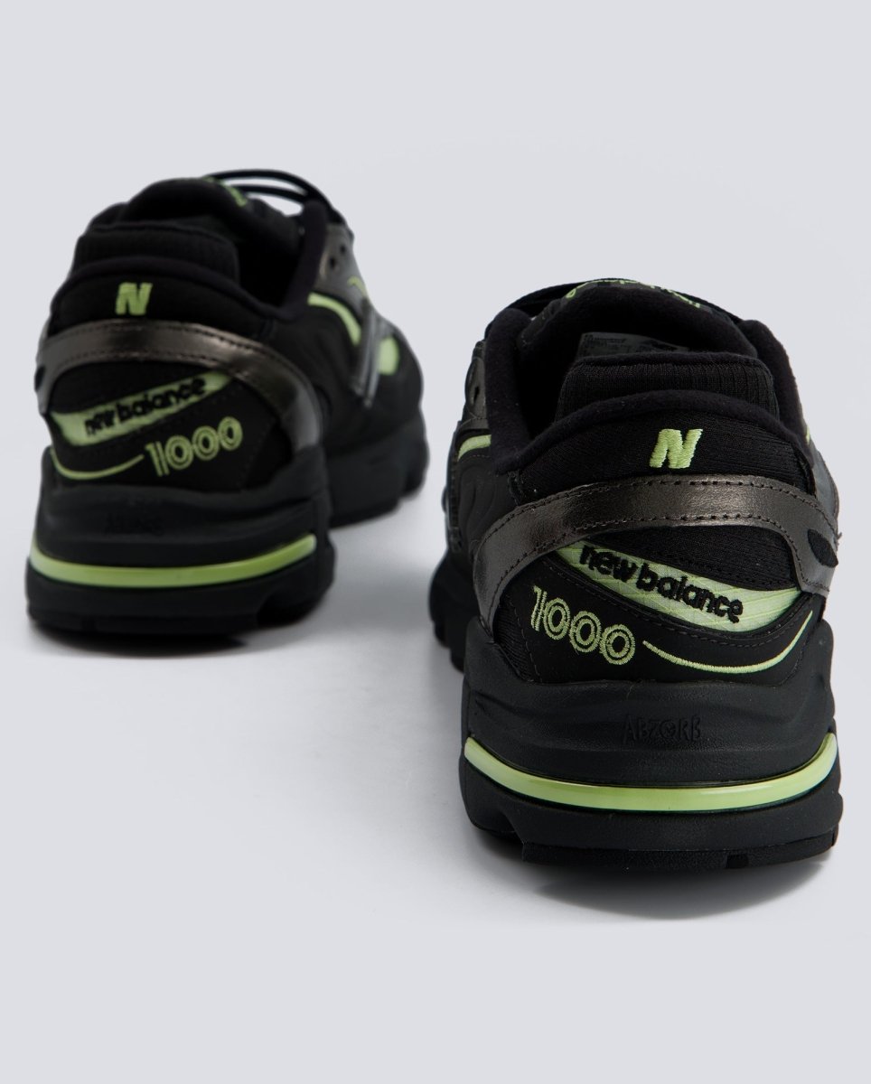 New Balance 10008 Negro y Verde Hombre