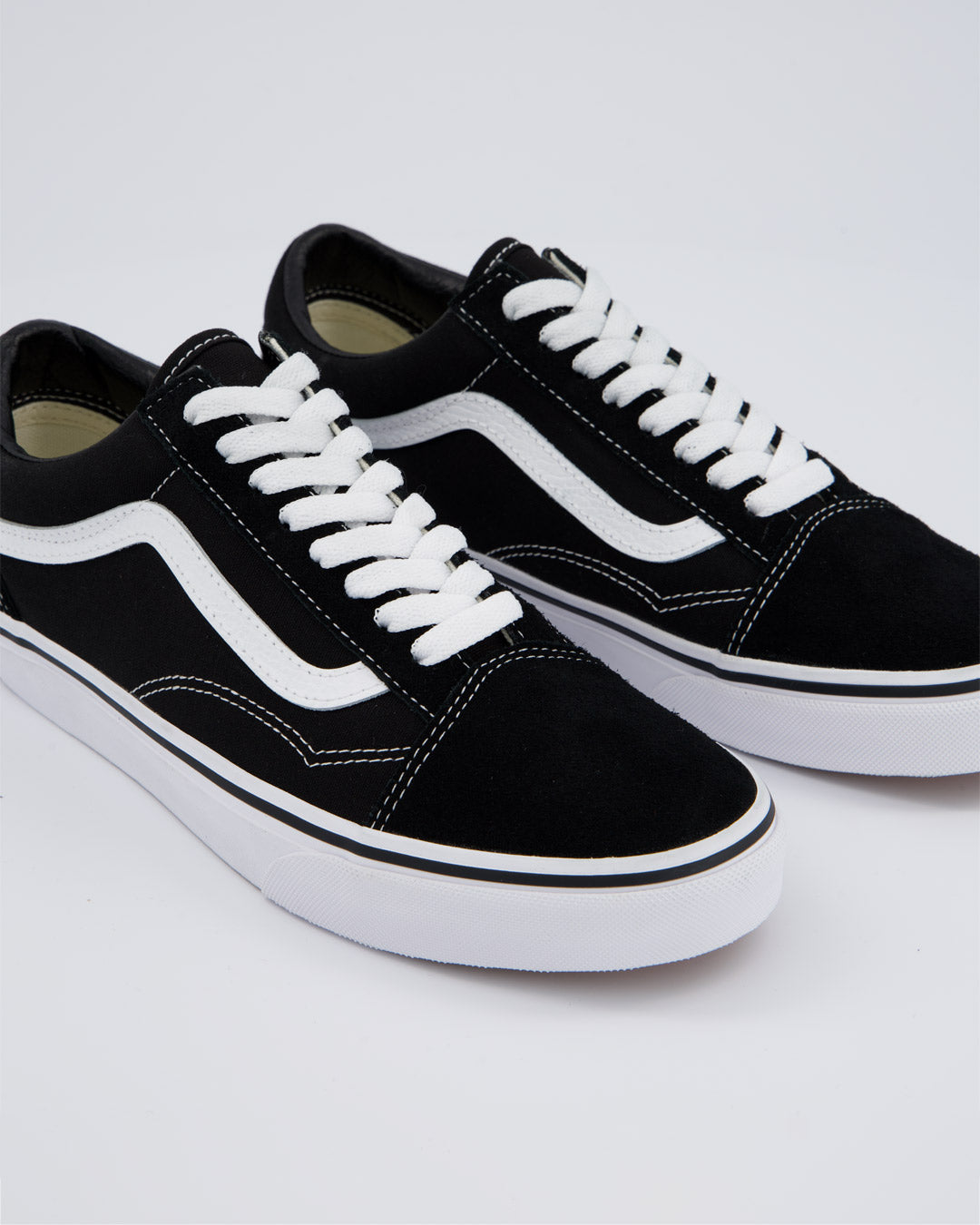 Vans Ua Old Skool Negro Y Blanco Hombre