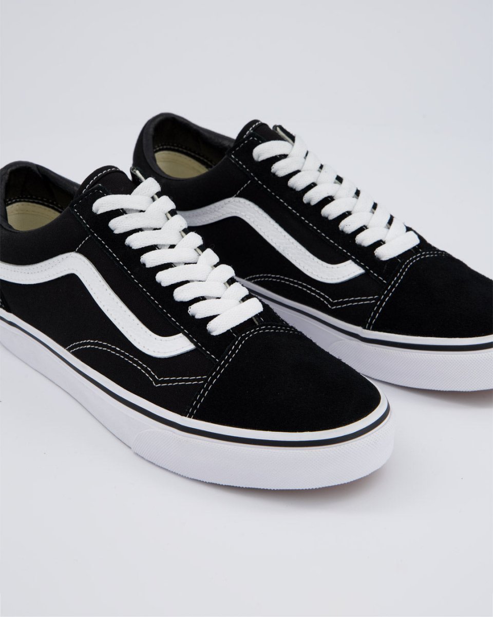 Vans Ua Old Skool Negro Y Blanco Hombre