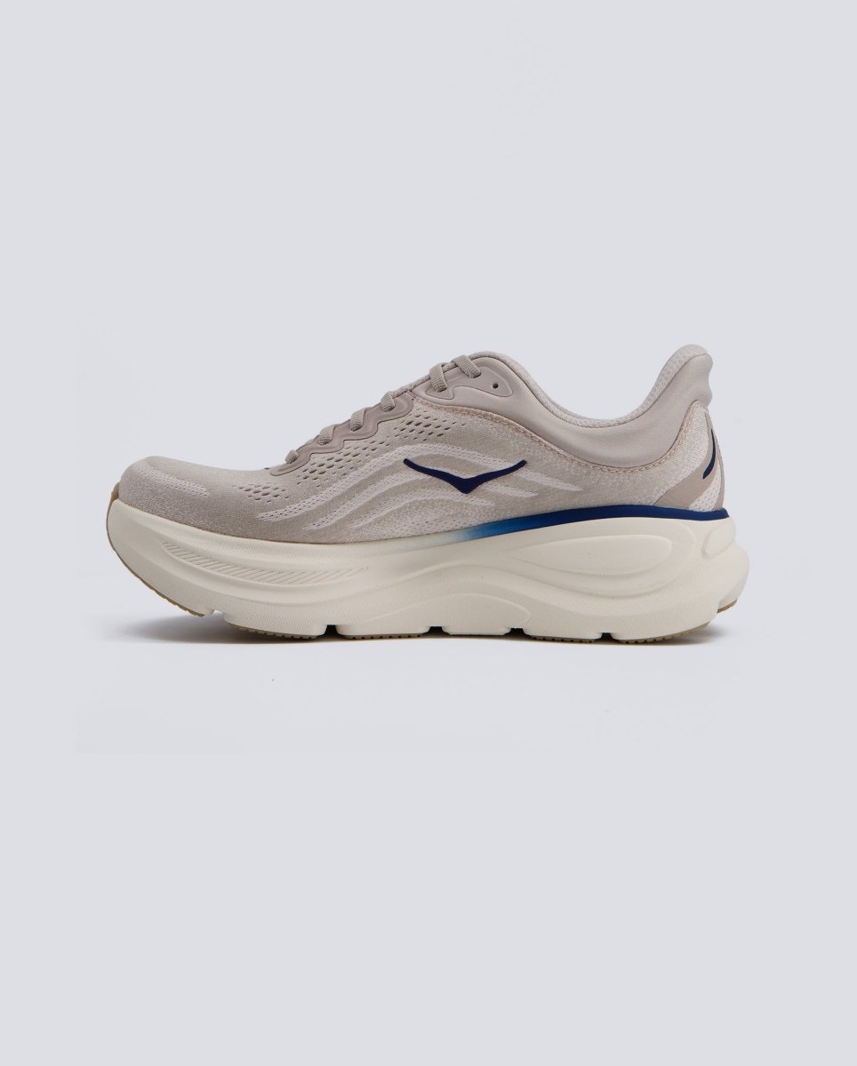 Hoka Bondi 9 Beige y Azul Hombre