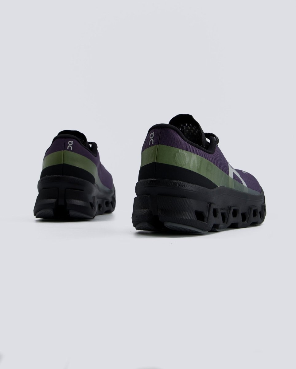 On Cloudmonster 1 Morado y Negro Hombre