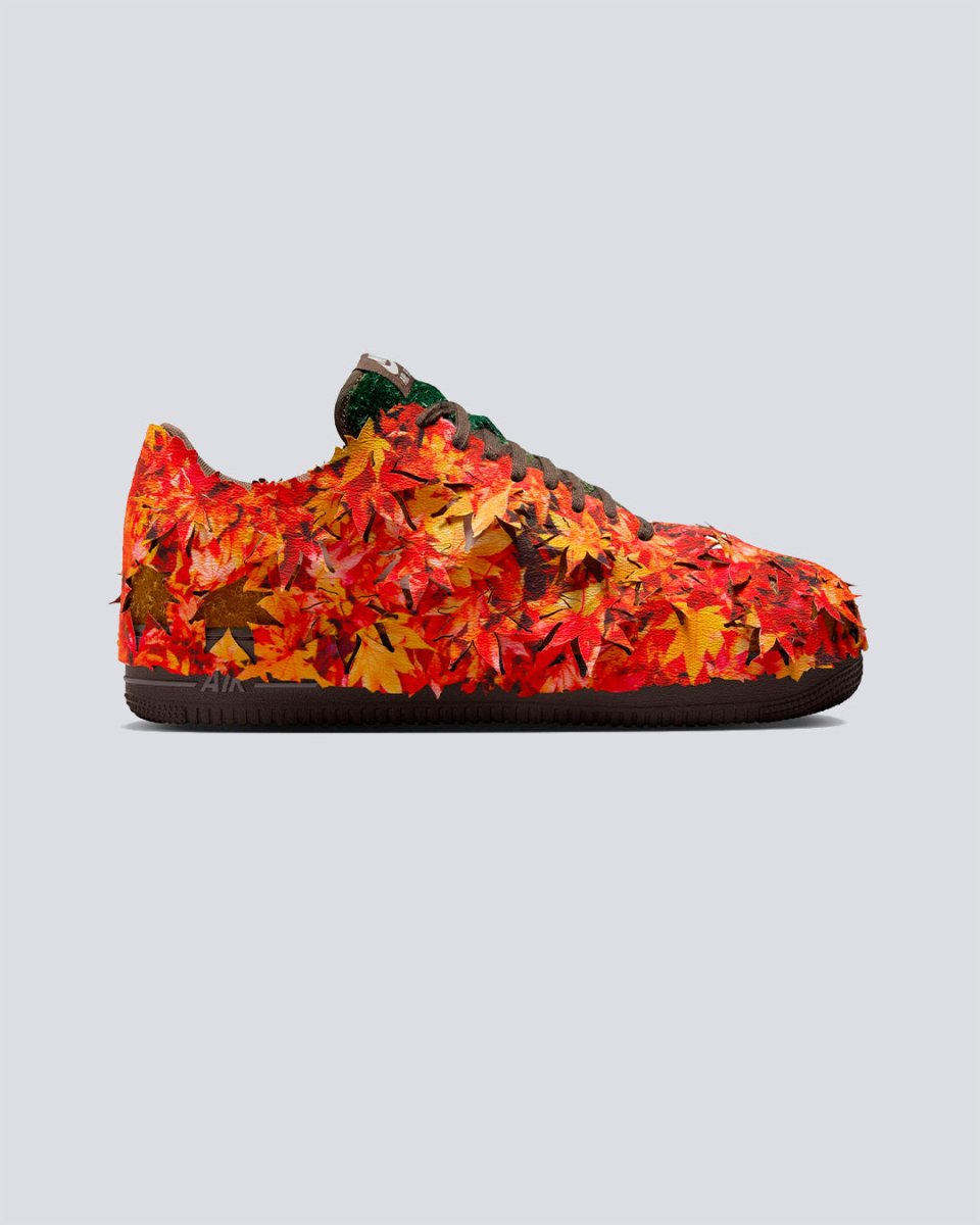 Nike Air Force 1 Low LX Leaf Camo Naranja y Verde Hombre