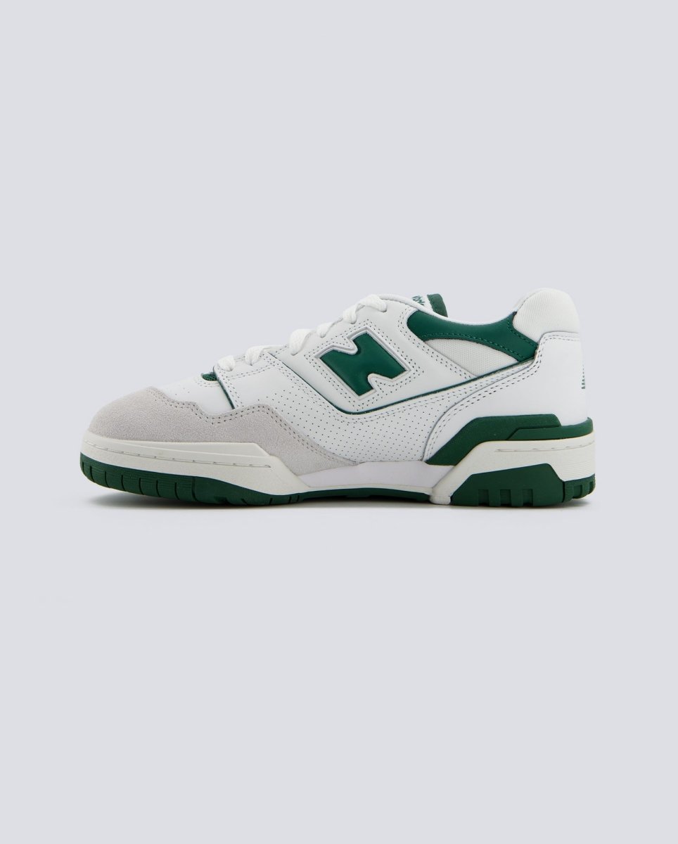 New Balance 550 Blanco Y Verde Hombre