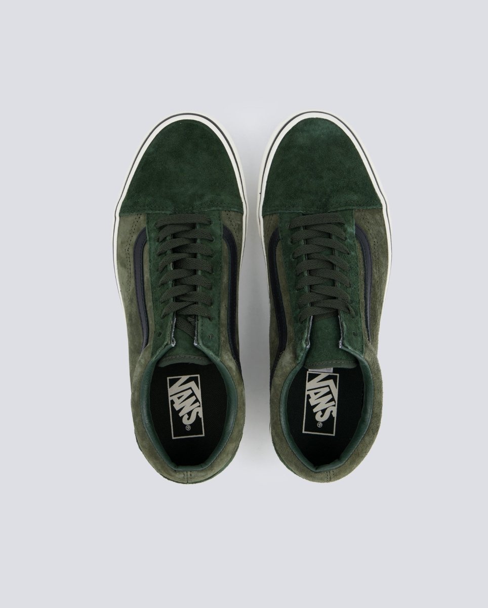 Vans Old Skool Pig Suede Verde Hombre