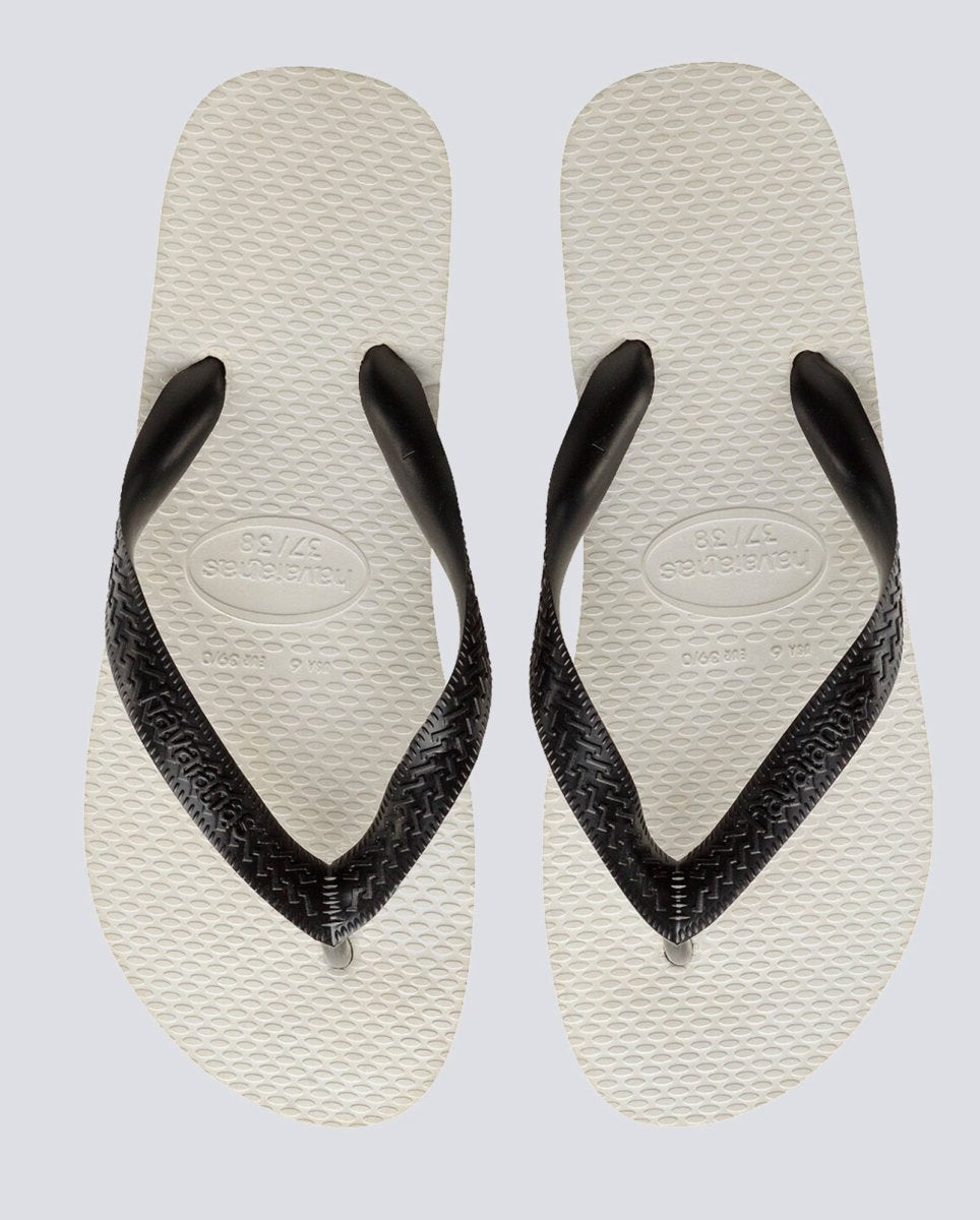 Havaianas Tradi 2.0 Blancas y Negras Hombre