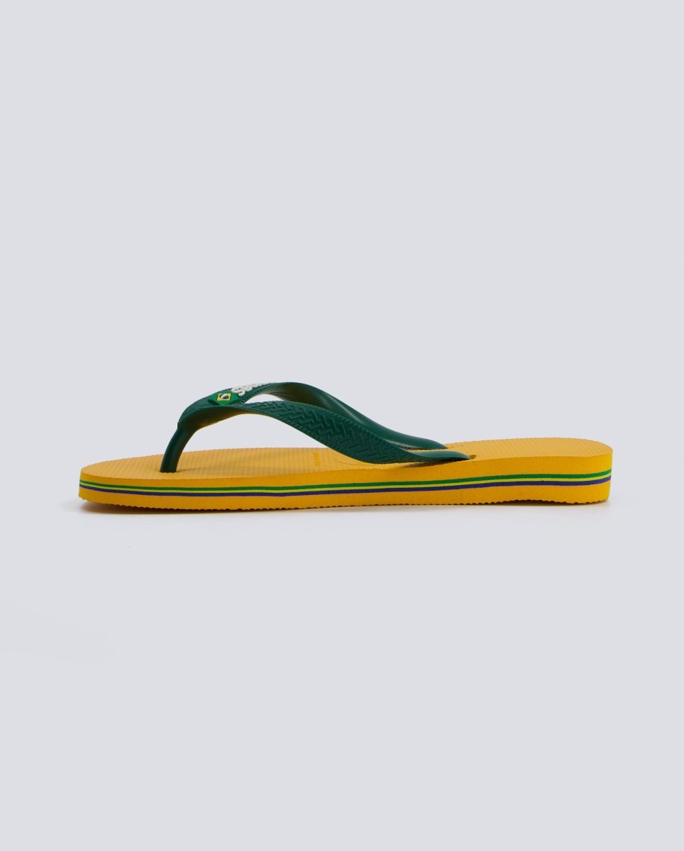 Havaianas Brasil Logo Amarillo Hombre