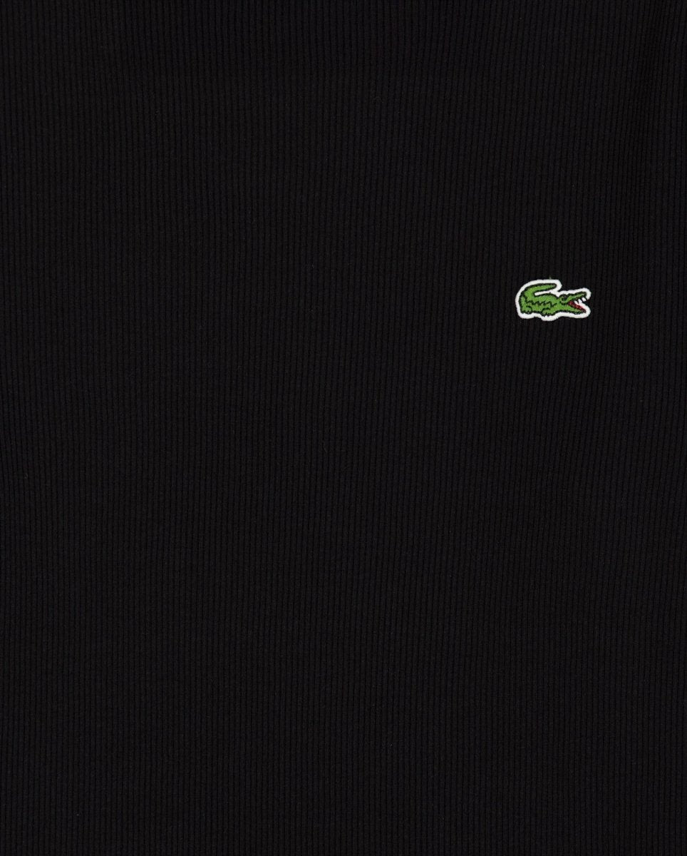 Camiseta Lacoste Negro Mujer